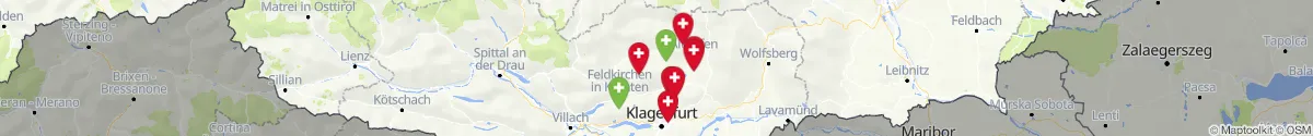 Map view for Pharmacies emergency services nearby Gurk (Sankt Veit an der Glan, Kärnten)
